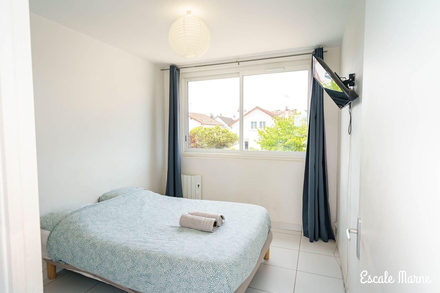 Escale-Marne Fr - 102 - Free Parking - Free Luggage Storage - All Equipped - Linen Included - Washing Machine - 10Mn Walk Metro 8 - Rer A - Panoramic View - From 1 To 4 Guests Maisons-Alfort Exteriör bild